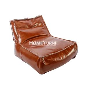 Fauteuil pouf vintage confortable de qualité professionnelle pour la maison ou l'hôtel, vente en gros OEM, canapé paresseux - Product Image 2