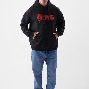 Venta al por mayor heavyweight 100% algodón hombres invierno sudaderas con capucha logotipo personalizado sudaderas con capucha térmicas para la venta método de impresión digital - Product Image 4