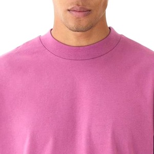 T-shirt court respirant pour homme, coupe ample, personnalisable avec logo sérigraphié, 100 % coton, style streetwear - Product Image 5