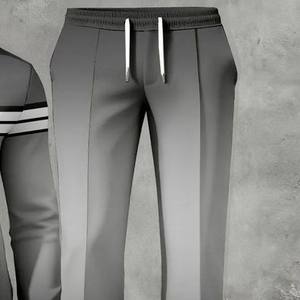 Survêtement d'hiver décontracté à capuche 2026, respirant, écologique, en polyester/coton, avec impression et broderie, design 2-en-1 - Product Image 5