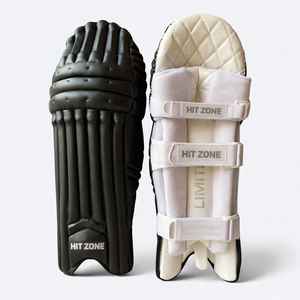 Protector de Piernas para Críquet HIT ZONE, Material PU Premium, Doble Costura, Ambidiestro, Ligero, para Partidos con Bola Dura - Product Image 3