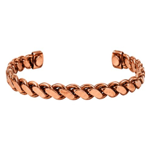 Handcrafted Tri-Metal Twisted Cuff <b>Bracelet</b> For <b>Men</b> And Women Adjustable Multi-Color Brass Copper Wire Bangle Wholesale Unisex - Product Image 3