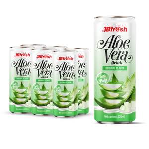 Jus d'aloe vera Nawon de qualité supérieure avec mangue, boisson gazeuse en canette 500 ml, NFC, fabricant de produits alimentaires et de boissons du Vietnam (OEM/ODM) - Product Image 4