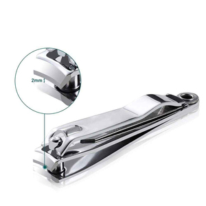 Coupe-ongles avec poignée antidérapante, outil de coupe d'ongles en acier inoxydable durable pour une prise en main confortable - Product Image 5