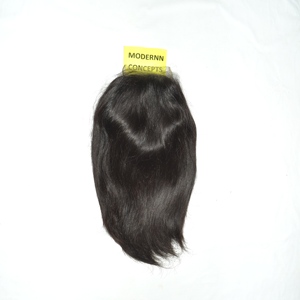 Natural Texture Cuticle-Aligned Indian Temple Remy <b>Human</b> Hair Extensions-Machine Double Weft Pre-Bonded Straight <b>Wig</b> Virgin Hair - Product Image 2