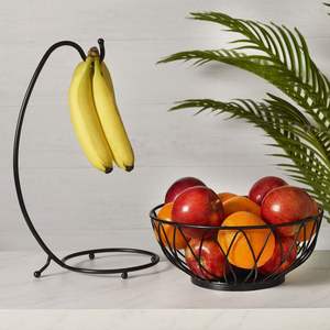 Panier à fruits en fer de luxe pour accessoires de cuisine haut de gamme, offrant un support à fruits élégant et pratique - Product Image 5
