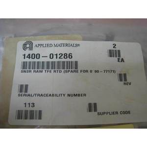 เซ็นเซอร์ใหม่ 2 ชิ้น AMAT 1400-01286 รุ่น TFE RTD อะไหล่สำรอง สำหรับ - อุปกรณ์และอะไหล่เซมิคอนดักเตอร์ระดับโลกที่เชื่อถือได้ - Product Image 1