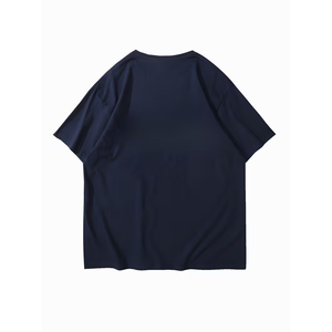 T-shirt de sport pour homme, qualité supérieure, coupe ample, épaules tombantes, design de logo personnalisé, t-shirt oversize. - Product Image 2