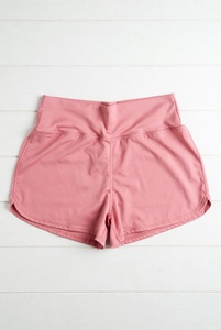 Pantalones cortos deportivos de cintura alta elásticos para mujer al por mayor OEM, nuevos shorts de yoga, mono deportivo casual, shorts moldeadores, mono deportivo para mujer - Product Image 3