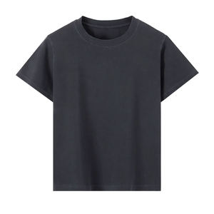 เสื้อยืดเด็กผู้ชายผู้หญิง คอตตอน 100% คุณภาพสูง น้ำหนัก 175 กรัม ทรงโอเวอร์ไซส์ แบบยูนิเซ็กซ์ - Product Image 2
