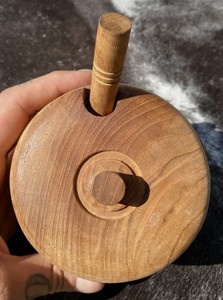 Pot à miel artisanal en bois avec couvercle et cuillère à miel, ensemble de pots de stockage en bois pour miel, vente en gros - Product Image 6