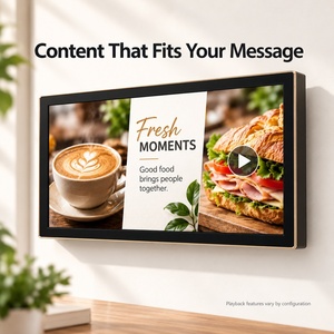 Pantalla Digital de Señalización Comercial de 21 Pulgadas para Montaje en Pared Interior, Menú Electrónico LCD Full HD, 1 Año de Garantía, Opciones Android y Windows, WiFi - Product Image 4