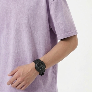 Premium Vintage Style Cotton T-<b>Shirt</b> <b>Men</b> Oversized Relaxed Fit Soft Washed Fabric Blank Eco-Friendly <b>Retro</b> Streetwear Casual - Product Image 5