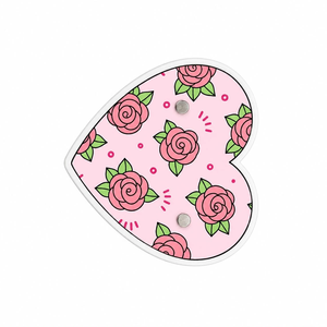 Placa Acrílica para Pestañas con Diseño de Rosas Rosadas, Estética y Linda, para Extensión de Pestañas, con Logotipo Personalizado, Instrumento de Belleza OEM - Product Image 2