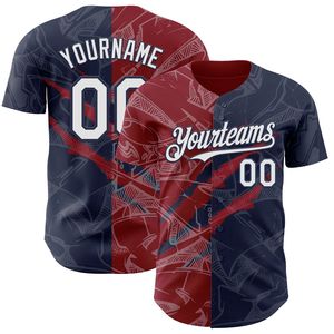 Uniforme de baseball personnalisé, maillot à boutons complets, 100% coton biologique, antibactérien, col en V, séchage rapide, manches courtes, toutes saisons, équipe - Product Image 1