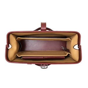 Leathercraft Unisex Full Crazy Horse <b>Leather</b> Soft <b>Bag</b> 15.6 Inch <b>Laptop</b> Briefcase Luxury Messenger <b>Bag</b> - Product Image 3