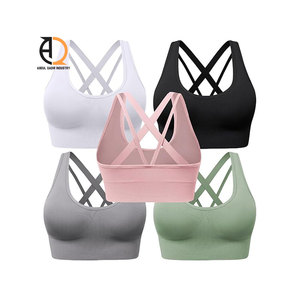 Sujetador deportivo suave para entrenamiento, ropa deportiva para mujer, ropa de gimnasio, fitness, yoga, sujetadores deportivos - Product Image 1