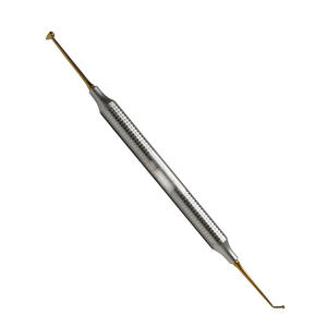 Pulidores Dentales de Bola de Acero Inoxidable de Doble Extremo, Manuales, de Alta Calidad AHI, Reutilizables, con Agarre Ergonómico, Instrumentos de Cirugía Oral - Product Image 1