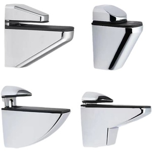 Stainless Steel Glass <b>Clamp</b> Bracket Adjustable For Door Window <b>Frames</b> - Product Image 1