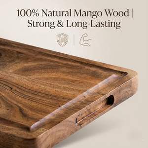 Tabla de Cortar de Madera Pulida para Carne, Verduras y Frutas, Tabla de Cortar a Precio de Mayoreo en India - Product Image 2