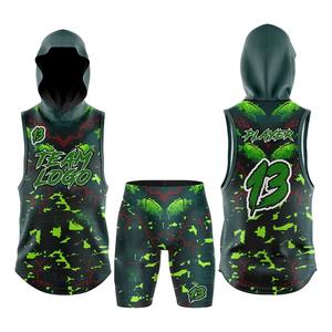 Uniforme de football 7v7 personnalisé avec impression par sublimation et numéros brodés |   Shorts de sport OEM en gros - Product Image 6