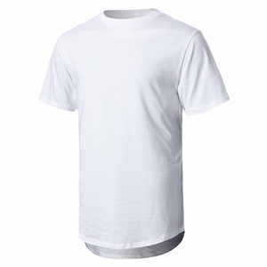 Men's <b>White</b> O-Neck Short Sleeve Regular Fit Cotton Jersey Casual T-Shirt Blank Solid Color Crewneck Top Gym T Shirt Fitness <b>Tee</b> - Product Image 1