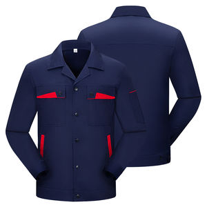 Combinaison de travail pour homme, vêtements de travail de sécurité personnalisés, uniforme avec logo, vêtements de travail à manches longues - Product Image 1