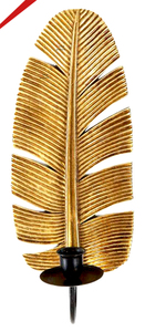 Élégant porte-bougie en métal sur le thème de Noël avec une finition métallique scintillante pour les décorations de fêtes - Product Image 5