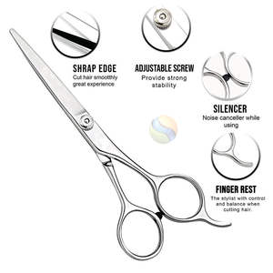 Tijeras de Precisión Premium para Recortar Cejas y Eliminar Vello Facial para Mujeres, Tijeras de Lujo Profesionales para Dar Forma a las Cejas - Product Image 1