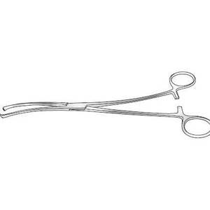 คีมคีบแบบโค้งเข้าด้านใน รุ่นพรีเมียม Lowa Tenaculum ขนาด 26 ซม. 260 มม. สำหรับผ่าตัดทางนรีเวช โดย Endochoice Medical - Product Image 2