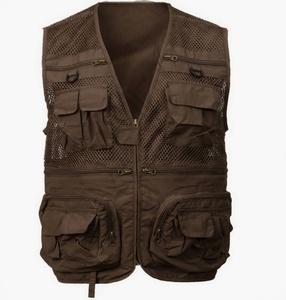 เสื้อกั๊กสำหรับล่าสัตว์สีดำ - Product Image 5