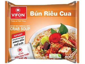 Vifon 80กรัม x 30แพ็ค, วุ้นเส้นข้าวคุณภาพพรีเมี่ยมซุปปูก๋วยเตี๋ยวกึ่งสำเร็จรูปการค้าที่เป็นธรรมจากเวียดนาม WS: + 84988937400 - Product Image 5