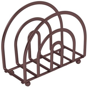 Porta Servilletas Metálico Contemporáneo, Elegante Organizador de Papel de Acero Inoxidable para Cocina Moderna, Restaurante, Hotel, Cafetería - Product Image 5