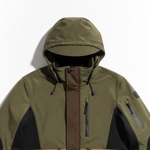 Bulk Custom Waterproof Camouflage Hunting <b>Jacket</b> Outdoor Windproof <b>Mens</b> Tactical Hunting Clothing Softshell Parka Coat - Product Image 4