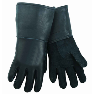 Guantes de cuero de seguridad para soldadura TIG, guantes para soldadores, guantes de soldadura de calidad premium con puño largo, guantes industriales premium - Product Image 4