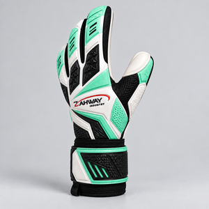 Affordable Football Goalkeeper Gloves PU Leather Non-Slip <b>Finger</b> Protection Adjustable Wrist <b>Strap</b> Unisex Sports Gloves - Product Image 5