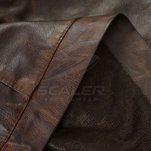 Chaqueta de Invierno de Cuero para Hombre, Estilo Moderno, Confeccionada con Cuero de Alta Calidad, Interior Suave que Garantiza un Ajuste Cómodo - Product Image 6