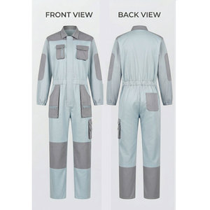 Vêtements de travail Combinaison de mécanicien de haute qualité en polyester respirant et durable Uniforme de service de garage pour hommes - Product Image 1