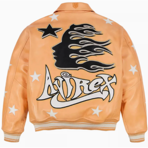 Veste Aviateur FURAT LEATHERS OEM pour Hommes, Col Montant, Fermeture Éclair Avant, Doublure en Polyester Respirant, Vêtement Casual d'Automne pour Hommes - Product Image 2