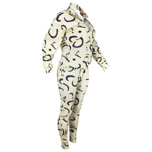 Nouvel ensemble de survêtement pour femme de qualité supérieure, entièrement sublimé, 100 % polyester, avec service OEM - Product Image 3