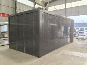 Garaje Moderno de Contenedores de 20-40 pies: Cochera Prefabricada de Acero, Cobertizo para Estacionamiento de Múltiples Vehículos, Almacén <span class=keywords><strong>Modular</strong></span> para 2-4 Autos - Product Image 4