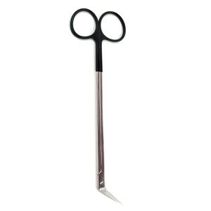 Ciseaux vasculaires chirurgicaux Ovexa OS-SIS-1442 en acier inoxydable, à 45 degrés, à pointe arrondie, anti-acide, pour microchirurgie, légers et personnalisables - Product Image 3