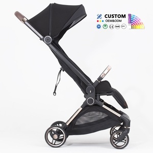 Poussette bébé pliable compacte, légère et portable, conforme aux normes EN, populaire et à prix réduit, idéale pour voyager. - Product Image 3