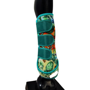 Bottes d'équitation 2026 à succès – Paire personnalisable avec logo et couleur, durables, haute qualité, protection des tendons, bleu et noir, nouveau design - Product Image 3