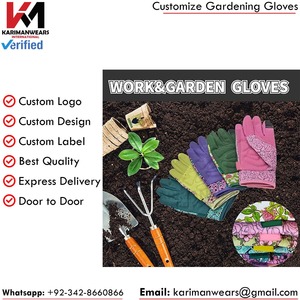 Guantes de jardinería elásticos, transpirables, duraderos, ligeros, cómodos, ideales para trabajos al aire libre - Product Image 4