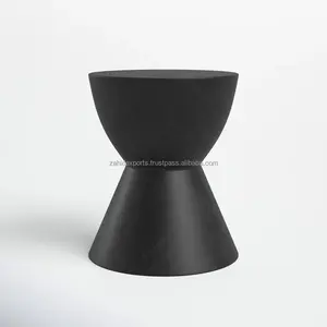 Mesa de Comedor Plegable Moderna Cromada con Almacenamiento, Diseño Portátil para Hogares Urbanos, Estructura de Cobre Martillado Hecha a Mano por Zahid Exports - Product Image 1