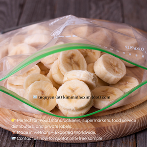 Tranches de bananes IQF Golden Premium, fournisseur de fruits congelés du Vietnam - Product Image 6