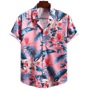 Camisa Breezy Aloha Unisex, Ligera, Tropical, Vacaciones de Verano, Diseño Floral - Product Image 6