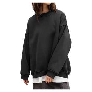 Compre Sudadera Corta de Cuello Alto Ligera y de Alta Calidad para Mujer, Top Informal y Moderno para Estar en Casa - Product Image 2