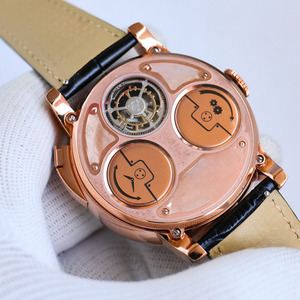 Reloj de Hombre Mecánico Automático, Elegante, Noble y Lujoso, con Esfera de Moissanita, Estilo Casual para el Trabajo y Negocios - Product Image 5